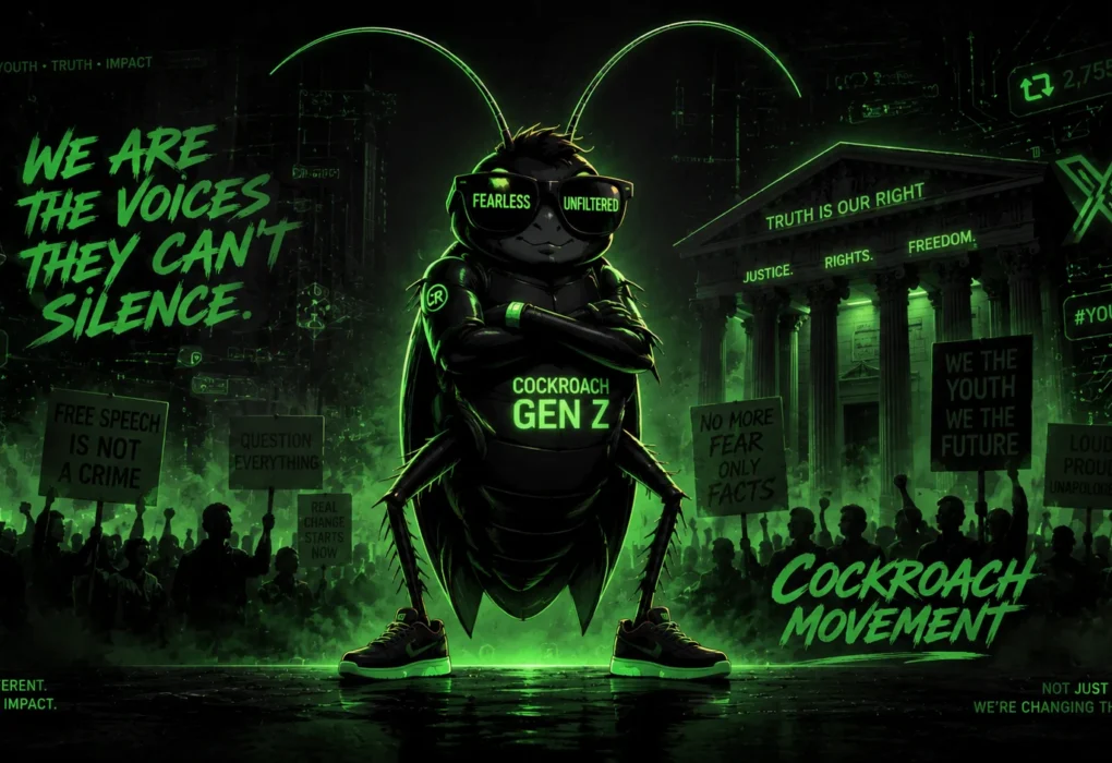 What is Cockroach Janta Party CJP viral movement genzindia net
