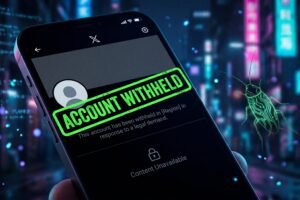 CJP Twitter account banned
