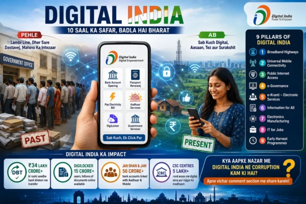 Digital India Mission 2026 key highlights and achievements representation